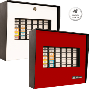 Weather-Protected Backbox for Series 1000 Annunciators, White Door – BB-1001WPA