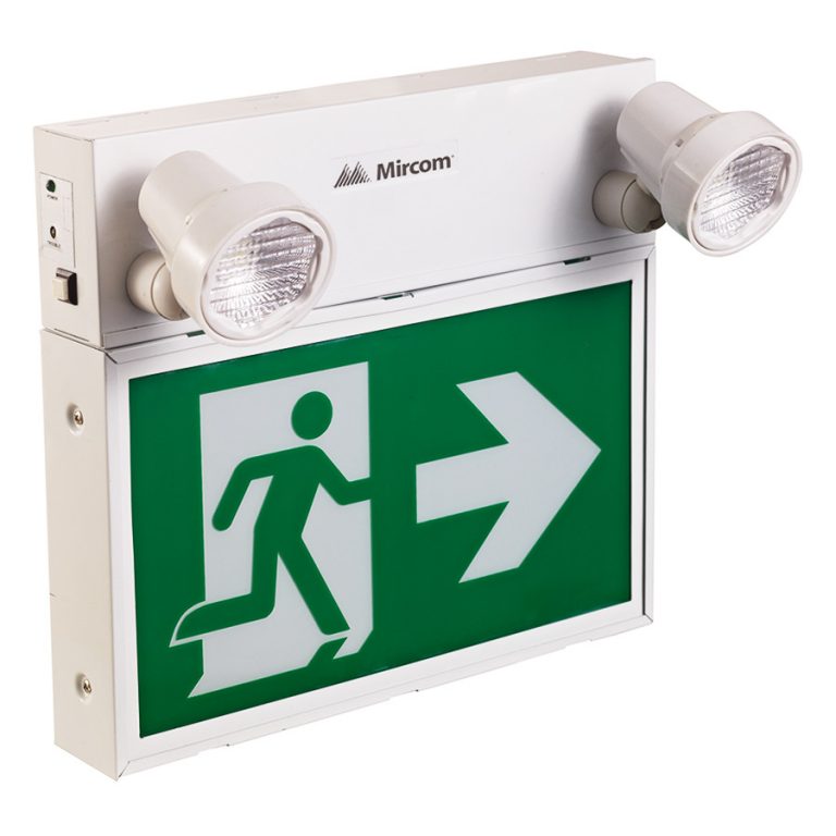 LED Running Man Combo Sign - Steel Shell ELRM-180-18RCS
