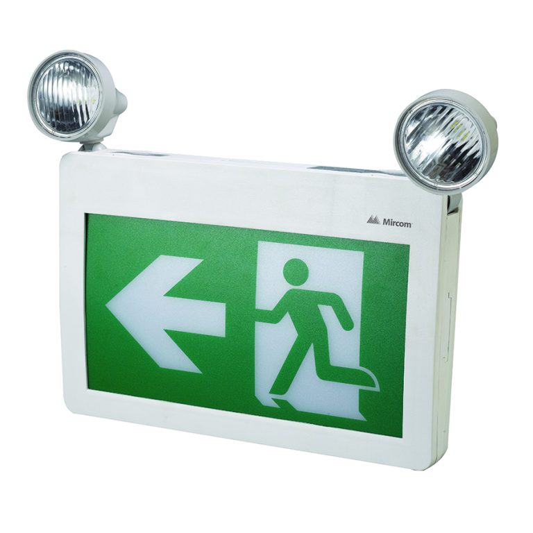 LED Running Man Combo Sign - Thermoplastic ELRM-180