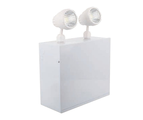 Emergency Battery Backup Unit - Steel - With 2x6W Built-in LED Heads EL-7063S6