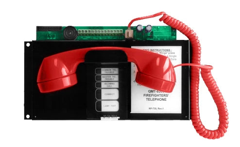 Master Firefighter's Telephone Control Module with Handset – QMT-5300A