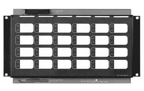 Zoned Paging/Firefighter's Telephone Selector Panel with 24 Zone Selector Switches – QAZT-5302DS