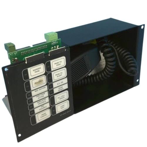 Network Master Microphone Annunciator Module with Paging Microphone – QMP-5101N