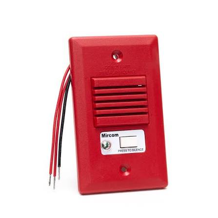 Silenceable Mini-Piezo Horn 24V DC Red MH-S25RA