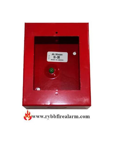 White Surface Mount Back Box BB-300W