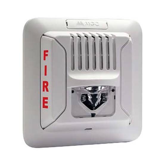 White Wall Mount Horn/Strobe FHS-400-WW