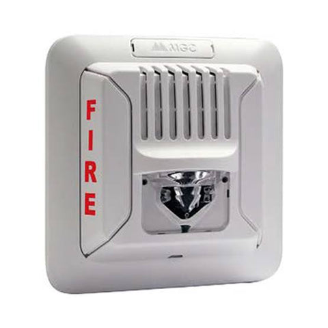 White Wall Mount Horn/Strobe FHS-400-WW