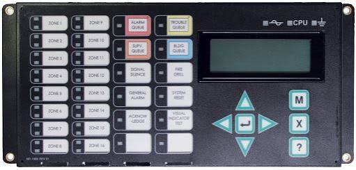 Main Display Module with 16 LED Annunciation Points – DSPL-420-16TZDS