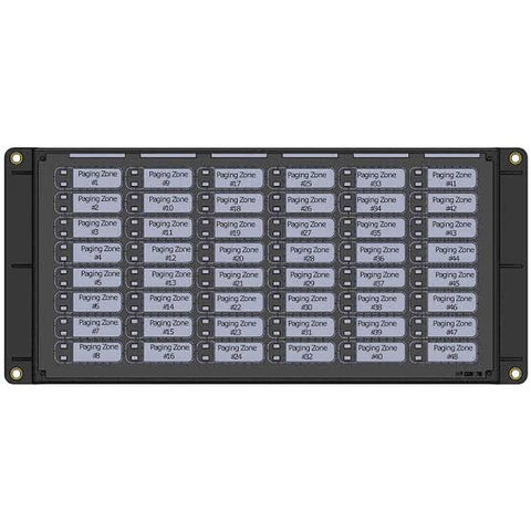 Zoned Paging/Firefighter’s Telephone Selector Panel – QAZT-5348DS