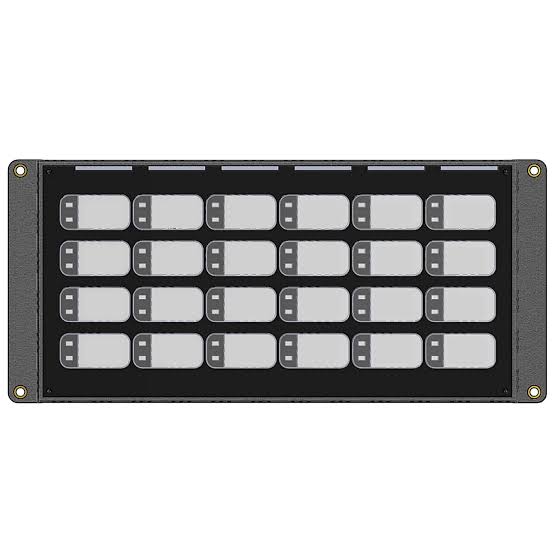 Programmable Input Switches Module with 24 Selector Switches – IPS-2424DS
