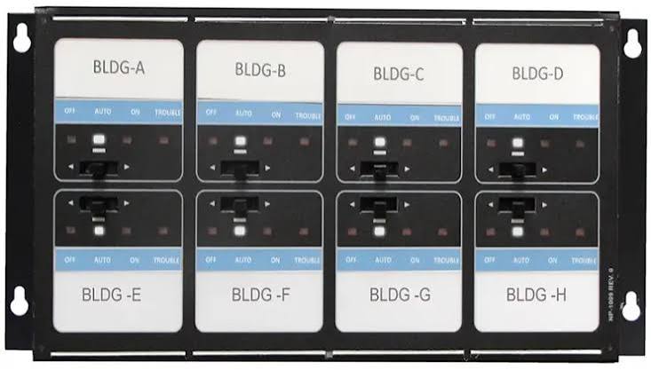 Fan Damper Control Module with Key Switch Input – FDX-008WKI