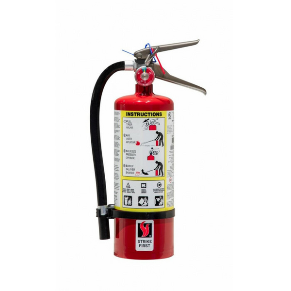 5 lb Class ABC Fire Extinguisher with Wall Mount – UL/ULC Listed DABC5W